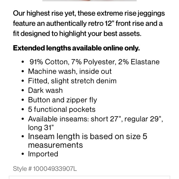 ✴️2 for $20 - Garage Ultra High Rise Jeans - Picture 7 of 8